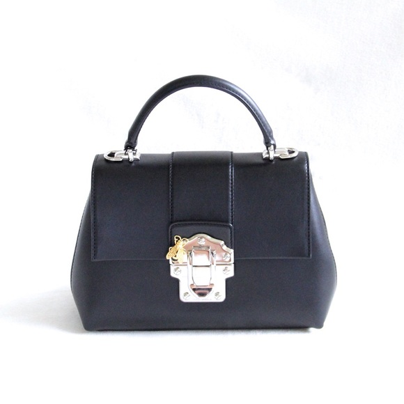 •NWOT• Dolce & Gabbana Small Bee Leather Satchel - Picture 3 of 8